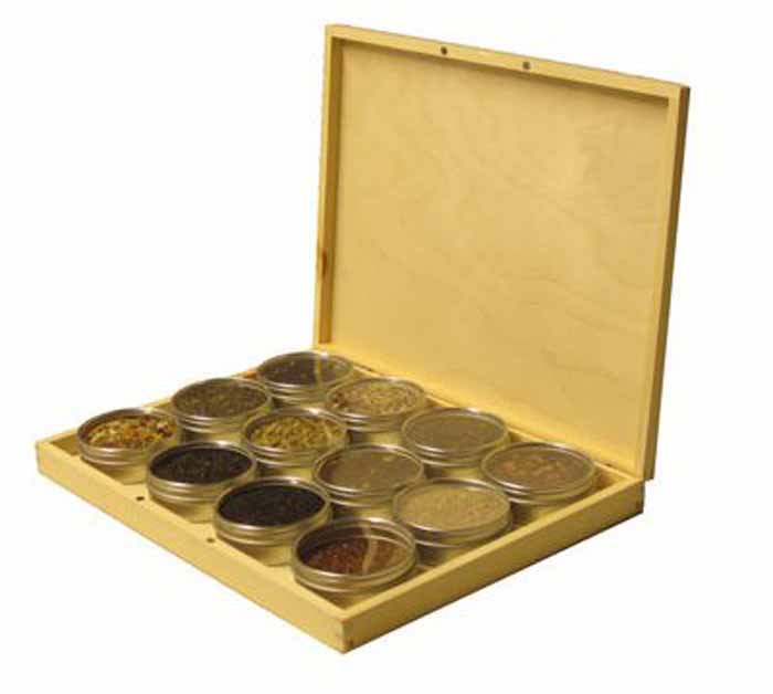 Wooden Sample Display Boxes