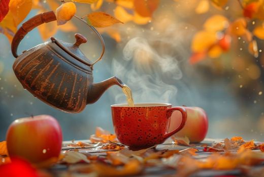 Autumn tea time