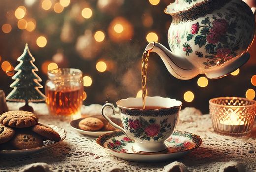 Christmas tea